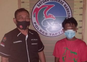 Pengedar Sabu Pasar Belakang Diciduk, Simpan Sabu di Bawah Kompor