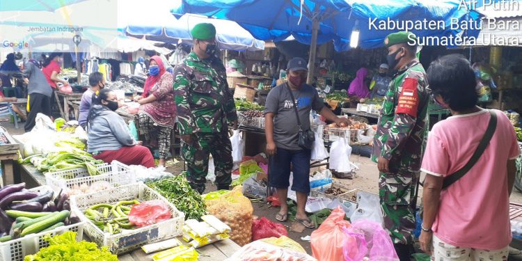 Personil Kodim 0208/Asahan Melalui Koramil 02/Air Putih Lakukan Patroli Protkes Personil Kodim 0208/Asahan Melalui Koramil 02/Air Putih Lakukan Patroli Protkes