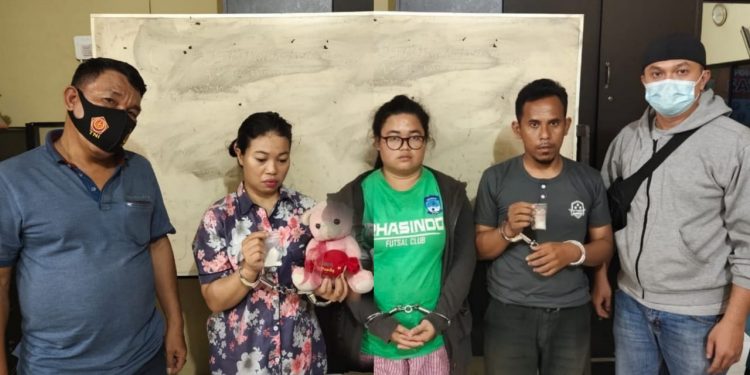 Pasutri dan Kakak Ipar Terlibat Sindikat Pengedar Sabu