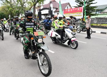 Amankan Pilkada 2020 Sumut, Pangdam dan Kapolda Pimpin Patroli Skala Besar