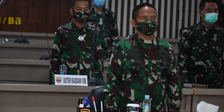 Pangdam I/BB Ikuti Rakornas Penanggulangan Bencana Tahun 2021 Secara Virtual Pangdam I/BB Ikuti Rakornas Penanggulangan Bencana Tahun 2021 Secara Virtual