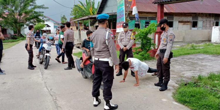 Cuaca Hujan, Polres Nisel Tetap Laksanakan Operasi Yustisi Cuaca Hujan, Polres Nisel Tetap Laksanakan Operasi Yustisi