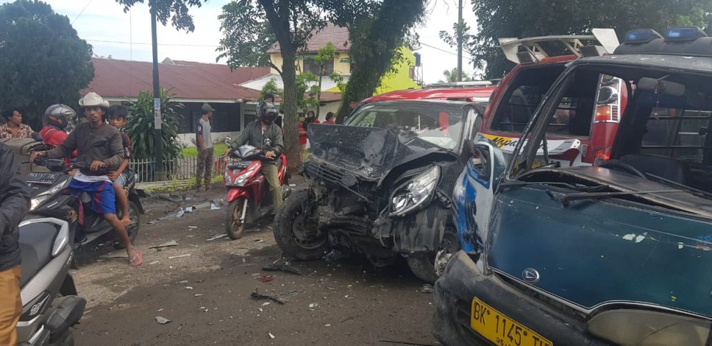 Kecelakan Beruntun di Jalinsum Siantar-Perdagangan Tewaskan Sejumlah Pengendara