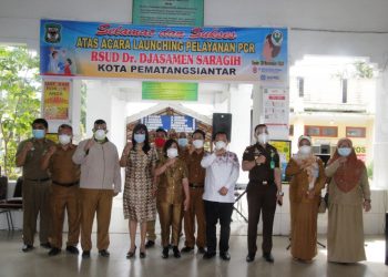 RSUD dr Djasamen Saragih Launching Pelayanan PCR, Tes Covid-19 Cukup Tunggu 4 Jam