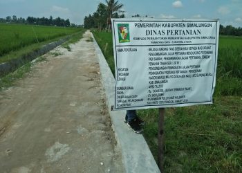 Proyek TPT di Nagori Margo Mulyo Sarat Mark Up