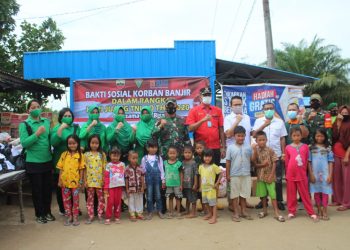 Sambut Hari Juang TNI AD, Brigif 7/RR Bhakti Sosial