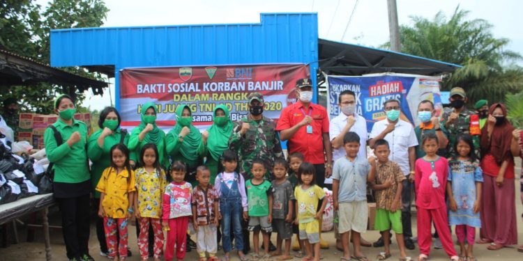 Sambut Hari Juang TNI AD, Brigif 7/RR Bhakti Sosial Sambut Hari Juang TNI AD, Brigif 7/RR Bhakti Sosial