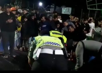 Breaking News! Tabrak Lari, Pengendara Sepedamotor Terkapar di Jalan Lintas Siantar-Medan
