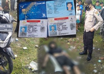 Luhut Pardomuan Manik, Pengendara Sepedamotor Ditemukan Tewas di Panei