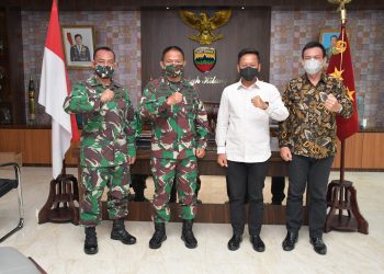 Jalin Silahturahmi, Pangdam I/BB Terima Kunjungan Rektor USU Terpilih