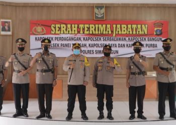 Enam Kapolsek di Simalungun Diganti, Ini Daftarnya...