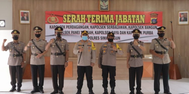 Enam Kapolsek di Simalungun Diganti, Ini Daftarnya...
