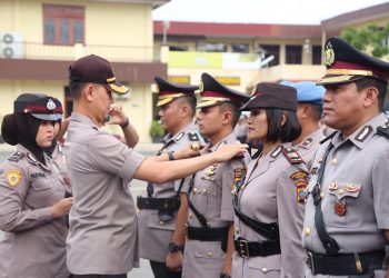 Jelang Natal dan Tahun Baru 6 Kapolsek di Medan Dipindahkan