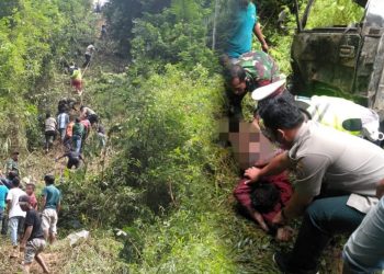Dukacita di Awal Tahun, Mobil L 300 Terjun ke Jurang, Sanjaya Situmorang Tewas