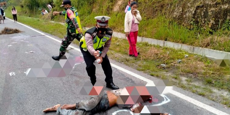 Diduga Ditabrak Lari, Pria Paruh Baya Tewas di Jalinsum Tarutung-Sibolga Diduga Ditabrak Lari, Pria Paruh Baya Tewas di Jalinsum Tarutung-Sibolga