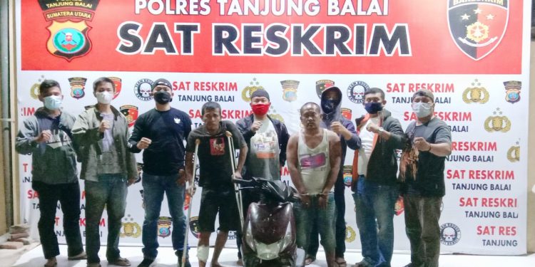 Rizal Samosir dan Muntir Harahap Diciduk, Curi Sepedamotor di Tanjungbalai
