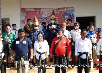 Pelantikan Korcam dan Kordes Hasim-TPS di Dapil I Bernuansa Adat Simalungun