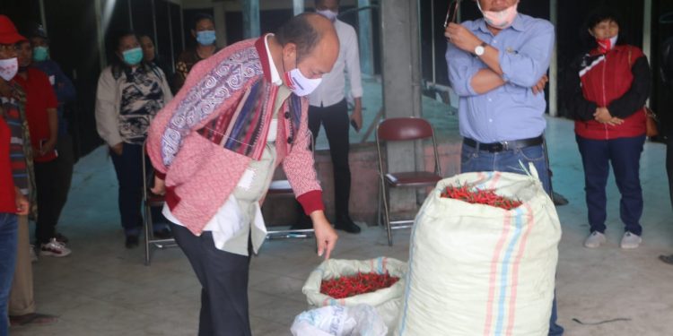 Bupati Taput Tinjau Infrastruktur Pasar dan Pasar Lelang di Tarutung Bupati Taput Tinjau Infrastruktur Pasar dan Pasar Lelang di Tarutung