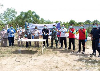 Anggota Koramil 08/Pulau Buaya Kodim 0208/Asahan Menghadiri Acara (HPHK) dan (OPTK)