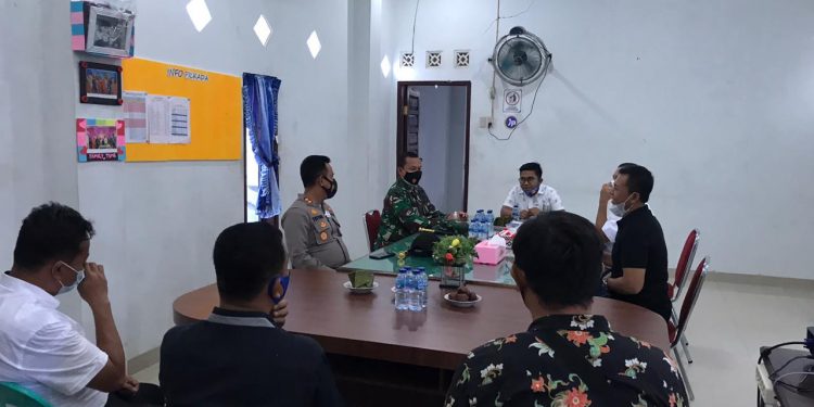 Kapolres Sibolga dan Dandim 0211/TT Silaturahmi ke Center Tim Pemenangan JP