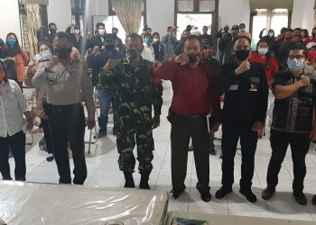 Polsek Jajaran Polres Humbahas Gelar Rapat Koordinasi dengan Muspika Jelang Pilkada 2020