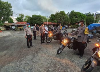 Jelang Pilkada Simalungun, Polsek Perdagangan Melakukan Pemeriksaan Randis dan HT