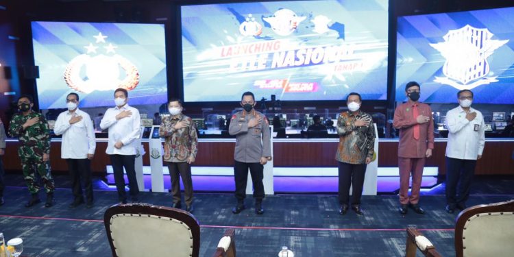 Kapolri Resmi Launching Etle Nasional Tahap 1, Sumut Masuk dalam 12 Polda yang Terapkan Tilang Elektronik