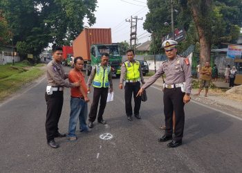 Sopir Angkot Ugal-ugalan Tewaskan Seorang Karyawati Pabrik PT CRN di Sinaksak