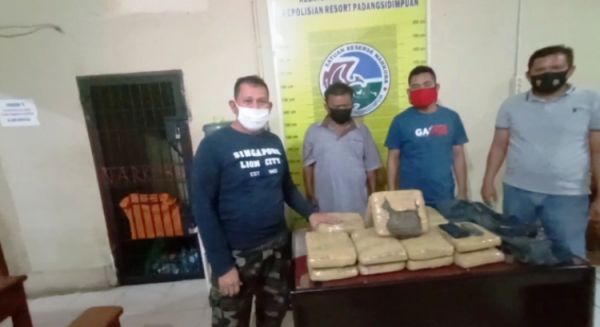 Penarik Becak jadi Kurir Ganja 15 Kg, Diimingi Upah Rp500 Ribu