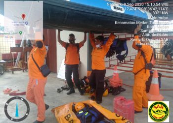 Lompat dari Jembatan, Anak Medan Marelan Hanyut Terbawa Arus Sungai