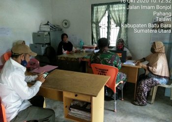Laksanakan Anjangsana Personel Jajaran Kodim 0208/Asahan Bersama Perangkat Kelurahan
