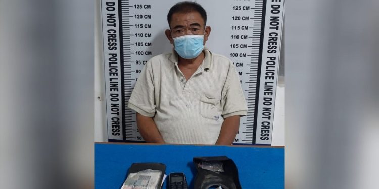 Jhontama Sinaga Edarkan Narkoba di Warung Tuak, Barang Bukti Ditemukan di Bawah Jok Sepedamotor