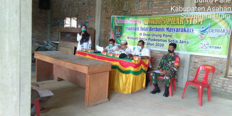 Personel Jajaran Kodim 0208/Asahan Hadiri Acara Germas Advokasi Sanitasi Total Berbasis Masyarakat Personel Jajaran Kodim 0208/Asahan Hadiri Acara Germas Advokasi Sanitasi Total Berbasis Masyarakat