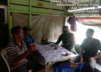 Berikan Pengertian Tentang Pemakaian Masker Oleh Personel Jajaran Kodim 0208/Asahan