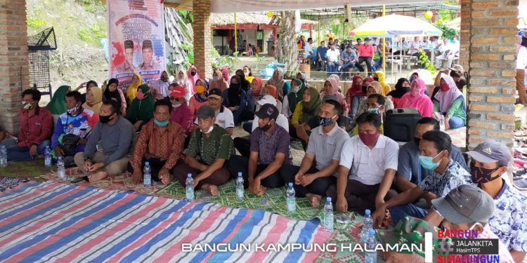 Kelompok Perwiritan dari 7 Nagori: Mari Satu Komando Pilih Nomor 2, Hasim-TPS Kelompok Perwiritan dari 7 Nagori: Mari Satu Komando Pilih Nomor 2, Hasim-TPS