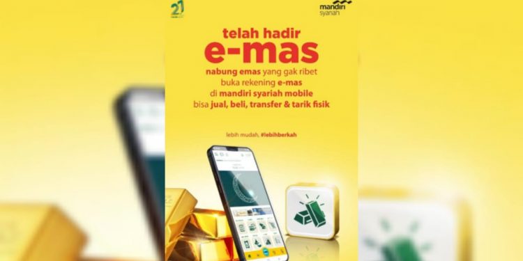 Mudahkan Investasi Emas Melalui Handphone, Mandiri Syariah Launching Fitur E-mas di Mandiri Syariah Mobile