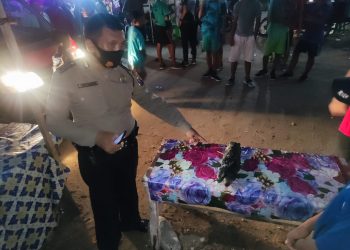 Mortir Ditemukan di Pantai Anggaran Sibolga, Sempat Disangka Batu Karang Besar