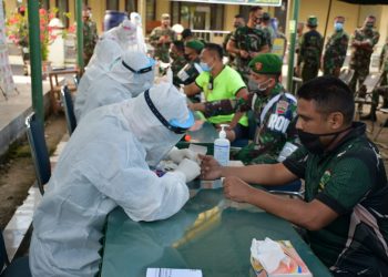 Kodam I/BB Rapid Test Covid-19 Seluruh Prajurit dan PNS di 4 Provinsi