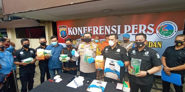 7 Kg Sabu Dalam Kemasan Teh Gagal Beredar di Medan, 1 dari 3 Tersangka Tewas Ditembak