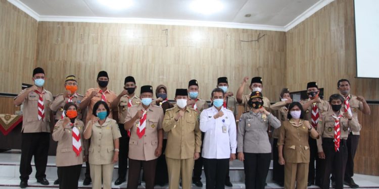 Wakil Walikota Siantar Hadiri Pelantikan PAW Kwarcab Pramuka