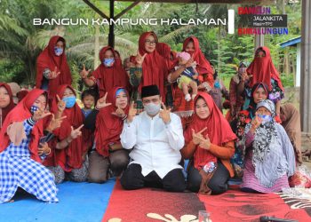 500 KK di Nagori Boluk Siap Menangkan Hasim-TPS, Warga: Apalagi Bang Hasim Sudah Datang ke Sini