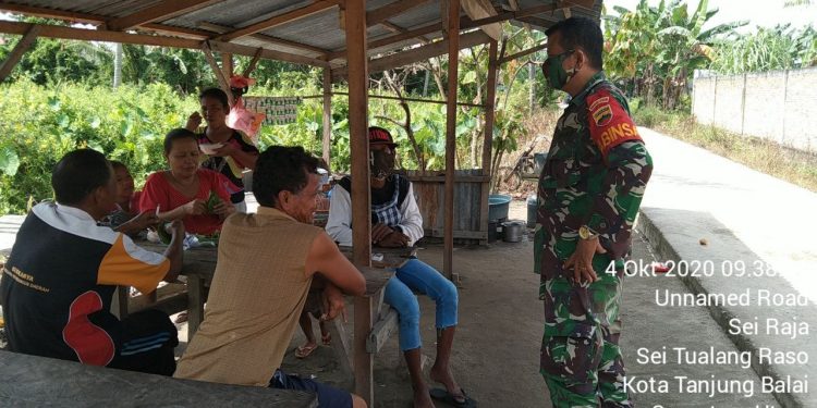 Personel Jajaran Kodim 0208/Asahan Ajak Masyarakat Bekerjasama Memberantas Covid-19 Personel Jajaran Kodim 0208/Asahan Ajak Masyarakat Bekerjasama Memberantas Covid-19