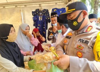 Kapolres Simalungun Ajak Peserta UMKM untuk Tetap Menjalankan Roda Perekonomian di Masa Pandemi Covid-19