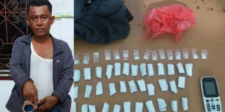 Polres Simalungun Ringkus Pria Pengangguran yang Edarkan Ganja di Huta Bahliran