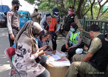 200 Orang Tertangkap Tak Pakai Masker