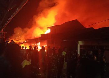 Kebakaran Hanguskan 14 Rumah, Termasuk Rumah Sekda. Ini Data Korban ..