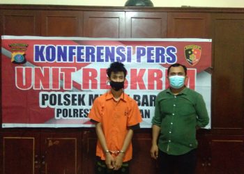 Dikibusi, Pulang Beli Sabu, Yeremia Ditangkap Poksek Medan Baru