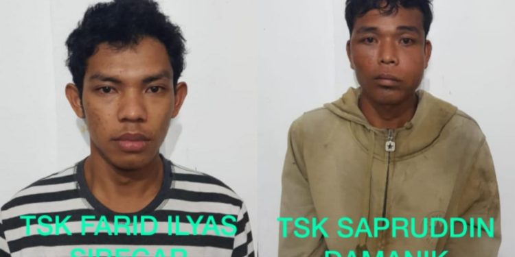 Dilaporan Warga lewat Aplikasi Horas Paten Polres Simalungun, Sapruddin Damanik dan Farid Ilyas Siregar Diciduk Dilaporan Warga lewat Aplikasi Horas Paten Polres Simalungun, Sapruddin Damanik dan Farid Ilyas Siregar Diciduk