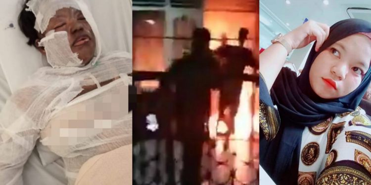 Diduga Motif Asmara dan Cinta Segitiga, Suami Bakar Istri di Pasar 7 Tembung