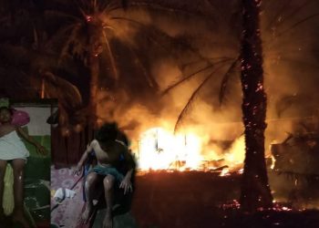 Dua Pelajar jadi Korban Kebakaran Kilang Minyak di Langkat